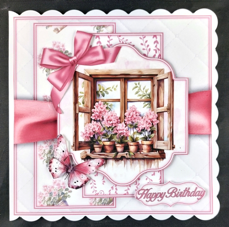 Pink Garden Mini Kit  by Linda Short