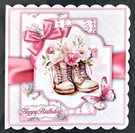 Pink Garden Mini Kit  by Linda Short