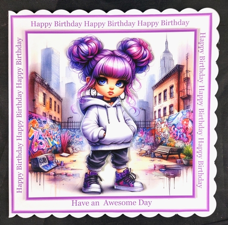 Urban City Teen Girl 2 by Linda Short