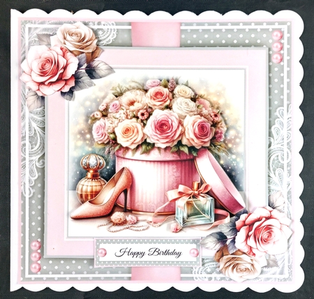 The Hat Box 02 Mini Page Kit by Linda Short