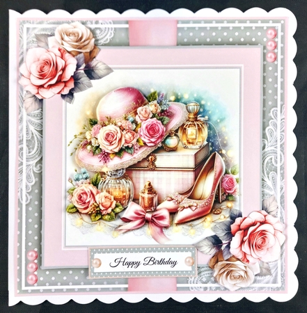 The Hat Box 02 Mini Page Kit by Linda Short