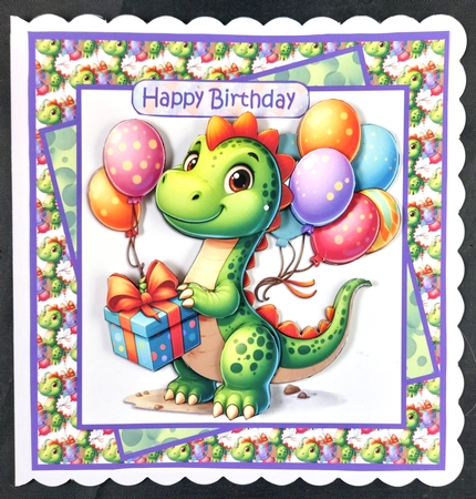 Birthday Dino by Linda Short