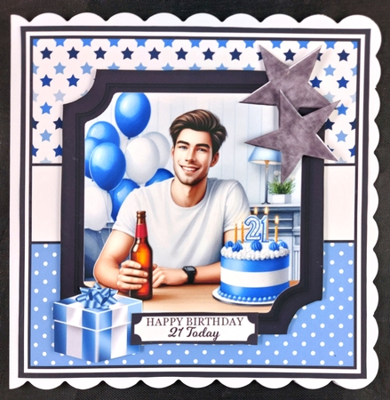 21st BIRTHDAY - male by Linda Short