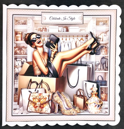 A Happy Shopper Mini Page Kit by Linda Short