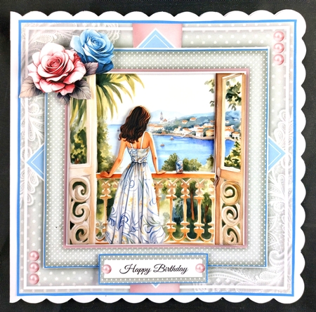 A Beautiful View Mini Page Kit by Linda Short
