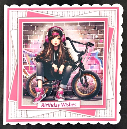 8x8 Mini Kit, Just a Teen Girl by Linda Short