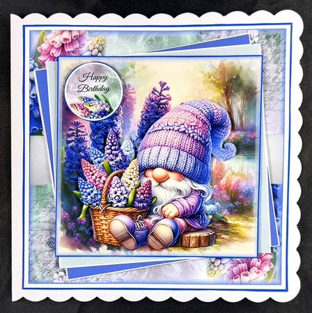 Spring Hyacinth Mini Page Kit by Linda Short