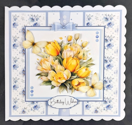 Yellow Florals by Linda Short