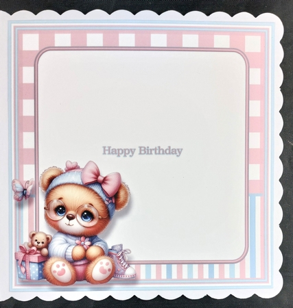 8x8 Tabithas Birthday Mini Kit - x7 A4 Sheets by Linda Short