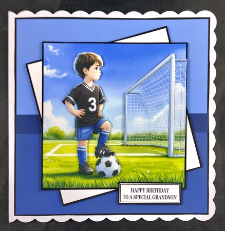 ALL ABOUT FOOTBALL 8X8 by Linda Short