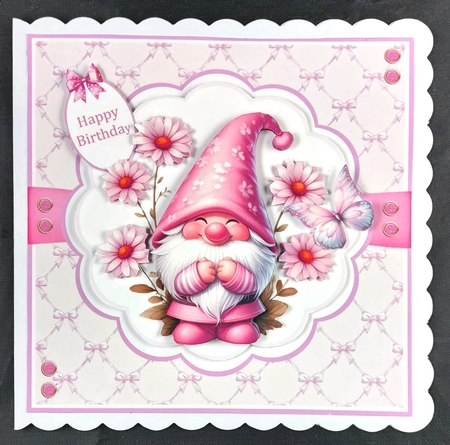 Pink Gnomies by Linda Short