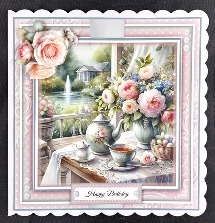 Summer Tea Mini Page Kit by Linda Short