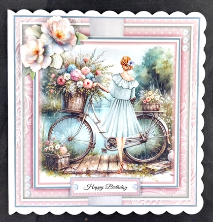 Summer Bicycle Mini Page Kit by Linda Short