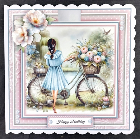 Summer Bicycle Mini Page Kit by Linda Short