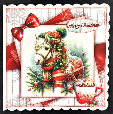 Cozy Winter Animals Mini Kit 7X7 by Linda Short