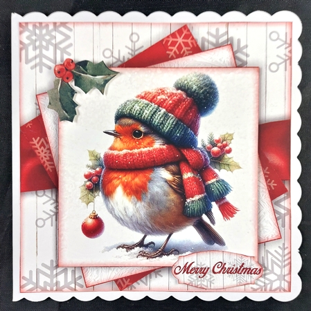 Cozy Winter Animals Mini Kit 7X7 by Linda Short