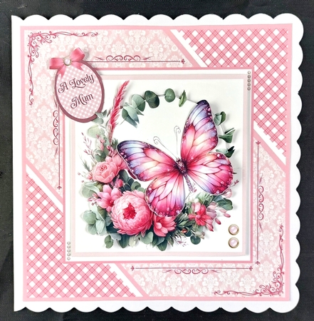 Butterfly Florals by Linda Short