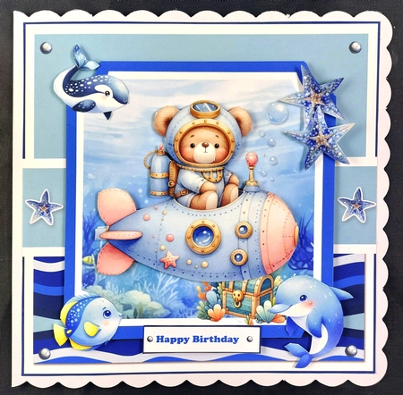Under The Sea Teddy by Linda Short