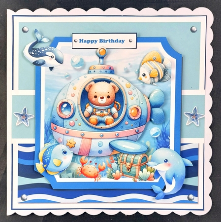 Under The Sea Teddy by Linda Short
