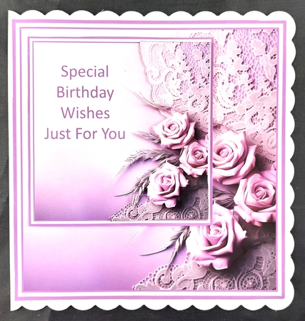 Essential Florals in Pink and Purple - Mix 1 by Linda Short