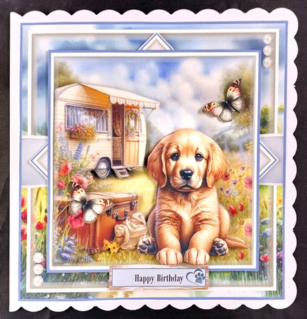 Caravan Pups Mini Page Kit by Linda Short