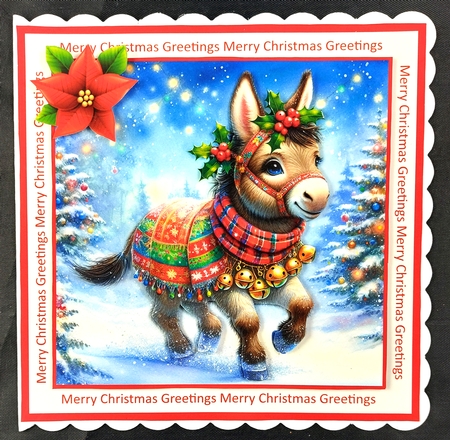Jingle Bell Donkey  by Linda Short