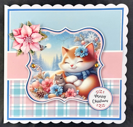 Cutest Winter Animals Card & Toppers Set by Linda Short