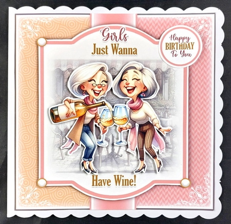 Wanna Have Wine Mini Kit by Linda Short