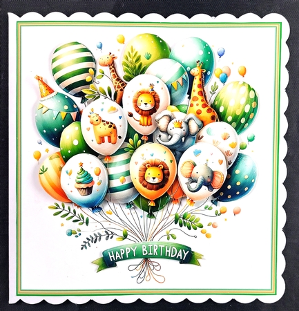 Animals H.B. Balloons by Linda Short