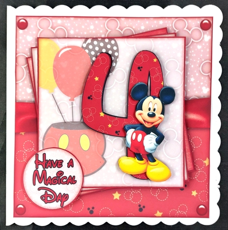 Mickey Mouse Ages1-5 7X7 Mini Kit by Linda Short