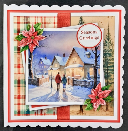 A Christmas walk  by Linda Short