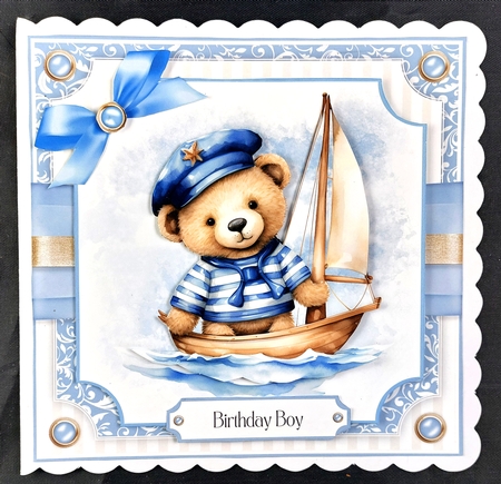 Sailing Baby Boy by Linda Short