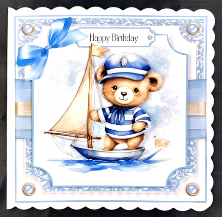 Sailing Baby Boy by Linda Short