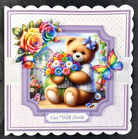RAINBOW FLOWER BEARS by Linda Short