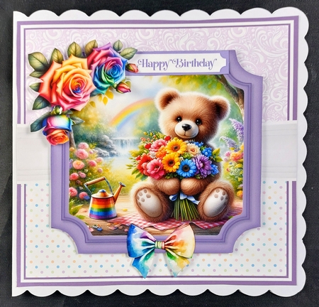 RAINBOW FLOWER BEARS by Linda Short