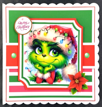 Merry And Bright Grinch by Linda Short