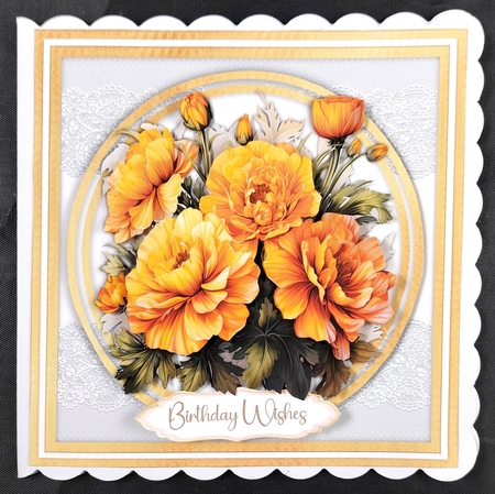 6x6 Mini Kit, Beautiful Floral Blooms by Linda Short