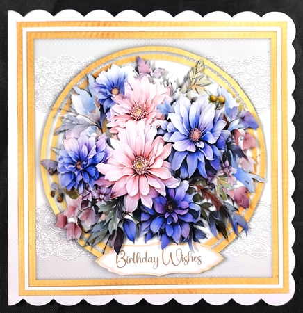 6x6 Mini Kit, Beautiful Floral Blooms by Linda Short