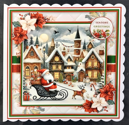Whimsical Christmas Town Mini Page Kit by Linda Short