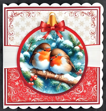 ROBIN BAUBLES by Linda Short