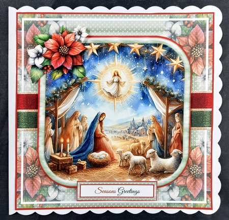 Christmas Nativity Mini Page Kit by Linda Short