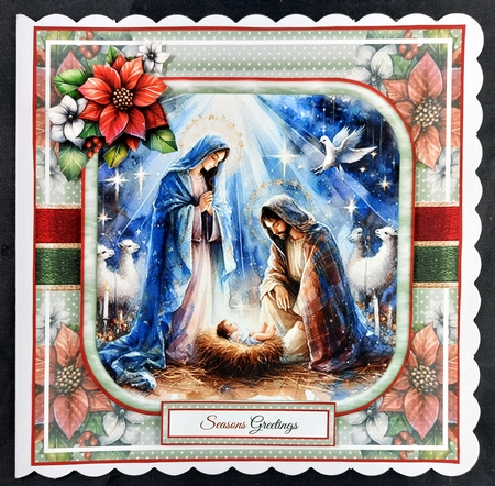 Christmas Nativity Mini Page Kit by Linda Short