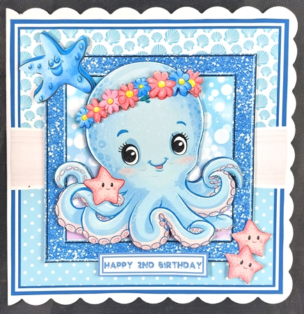 UNDER THE SEA - topper set by Linda Short