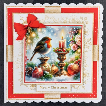 Robin and Candlelight No.5 by Linda Short