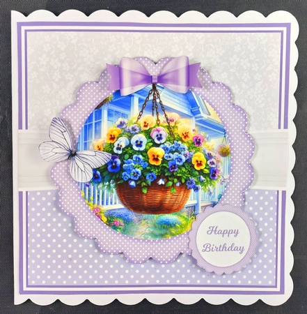HANGING BASKETS toppers by Linda Short