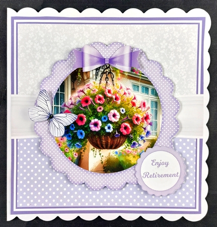 HANGING BASKETS toppers by Linda Short
