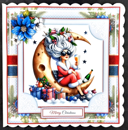 Christmas Gran Mini Page Kit by Linda Short