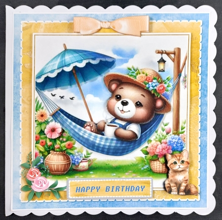 birthday bear - female no 2 by Linda Short