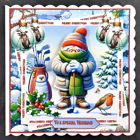 A chilly round of golf by Linda Short