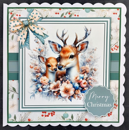 Winter Deers by Linda Short